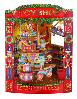 Christmas Toy Shop Swing Card