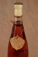 Cottonwood Leaf Ornament Gold - - The Country Christmas Loft