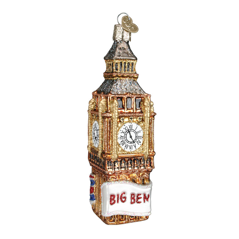 Big Ben Glass Ornament - The Country Christmas Loft
