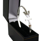 VT Hook Bracelet Silver - 4mm Band - 6.5 Inch - The Country Christmas Loft