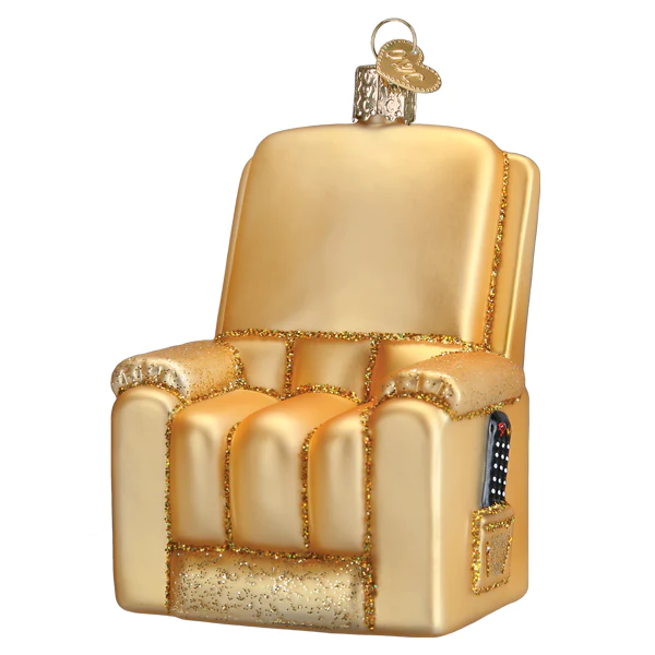 Favorite Recliner Ornament - The Country Christmas Loft