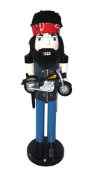 Biker Nutcracker - The Country Christmas Loft