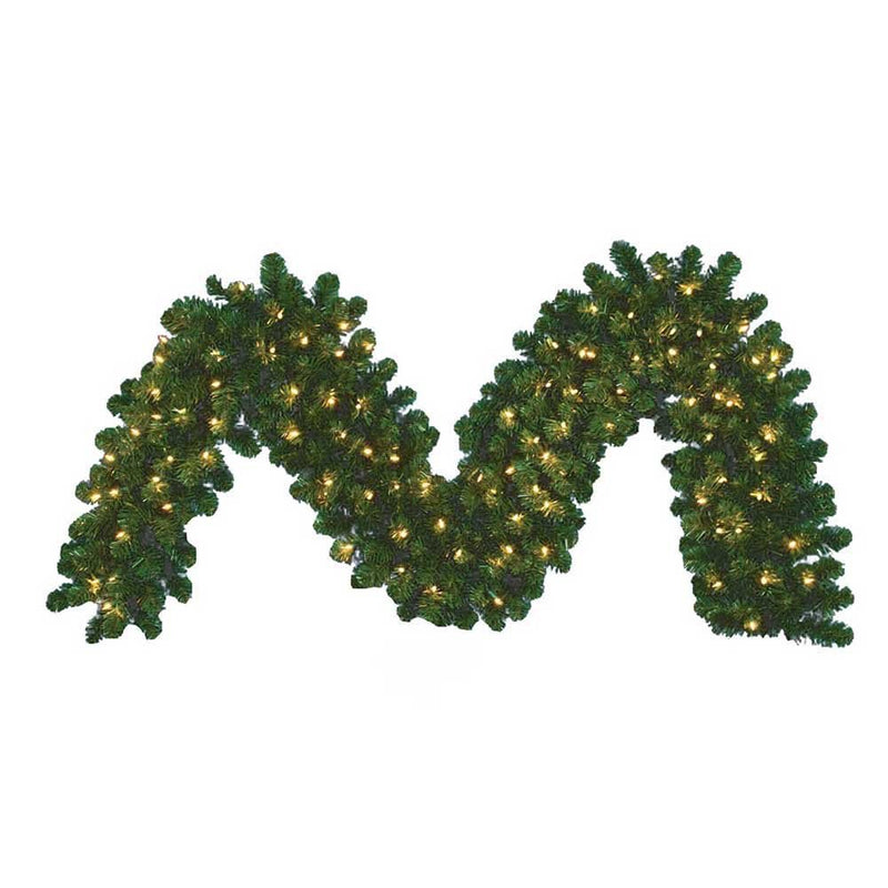 9'X14 inch Pre-Lit Vanderbilt Garland - The Country Christmas Loft