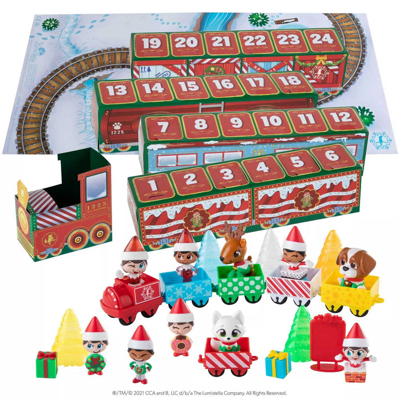North Pole Advent Train - The Country Christmas Loft