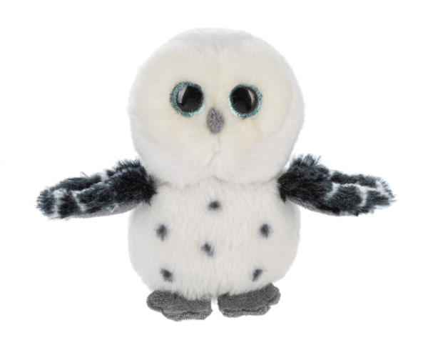 Woodsy Winter Owl - Black and White - 4.5 Inch - The Country Christmas Loft
