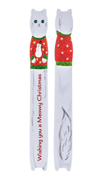 Cat Theme Nail File - - The Country Christmas Loft