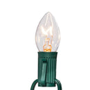 25 Count C9 Light Set - Clear - The Country Christmas Loft