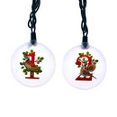 12 Days Of Christmas Light Set - 32 Feet Long