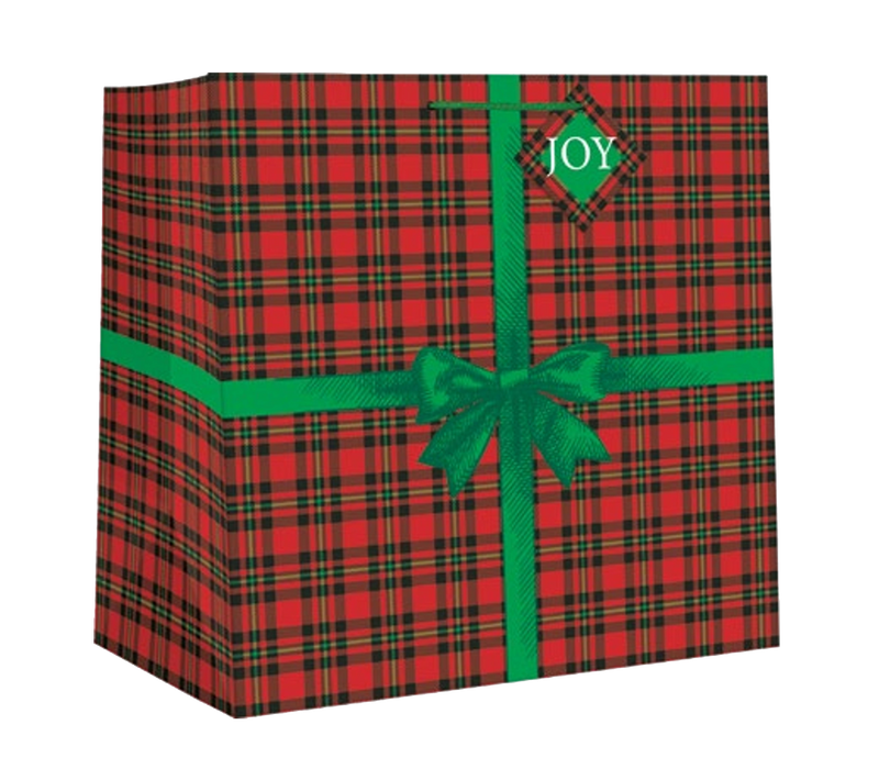 Square Jumbo Gift Bag - Gift - The Country Christmas Loft