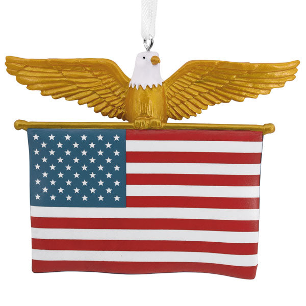 American Flag Ornament - The Country Christmas Loft