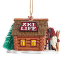 Gnome Lodge Ski Ornament