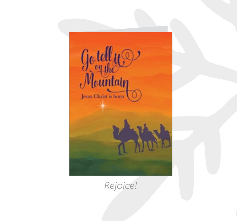 Holiday Favorites 16 Count Card Set - Go Tell it on the Mountain - The Country Christmas Loft
