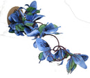 Wire Butterfly Garland  - Blue - The Country Christmas Loft