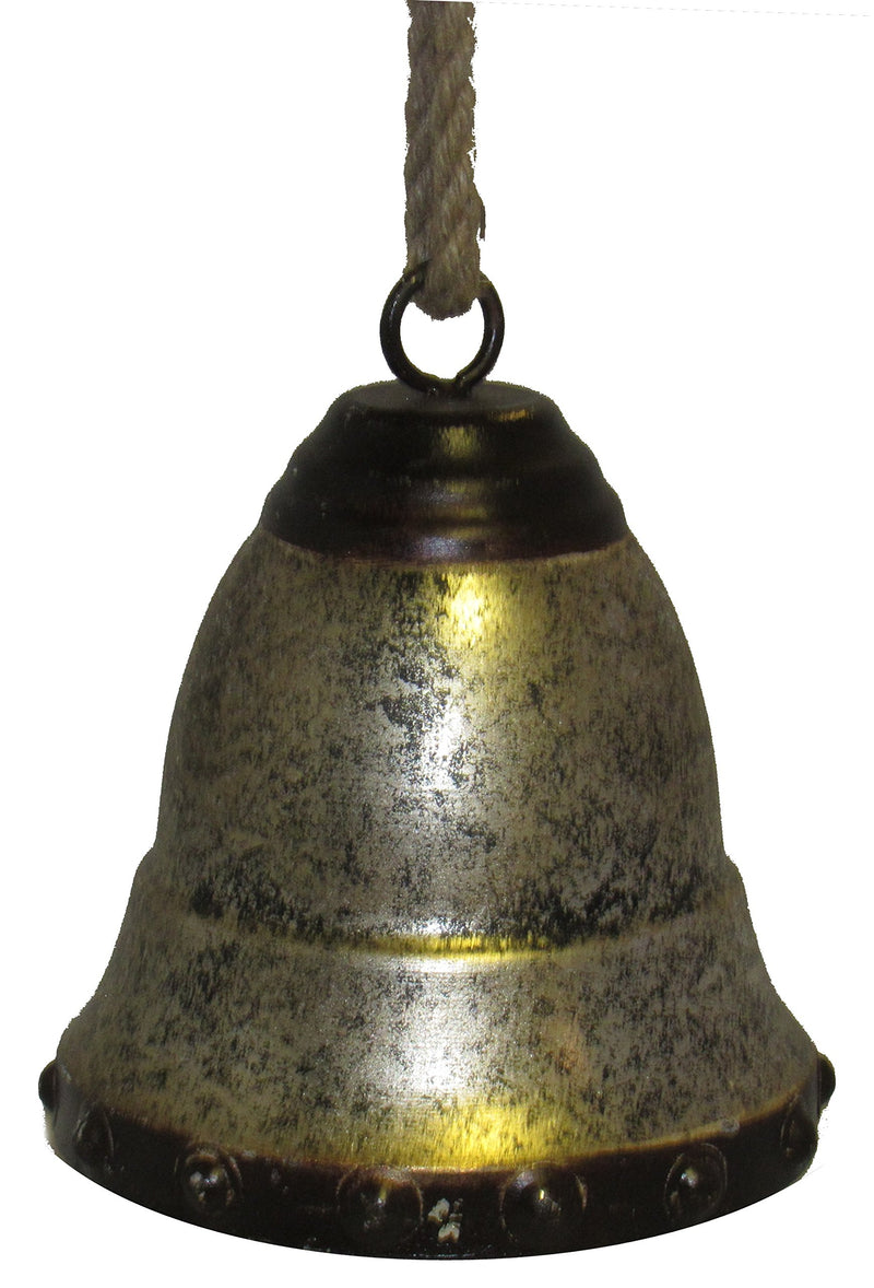 Small Metal Holiday Bell - - The Country Christmas Loft