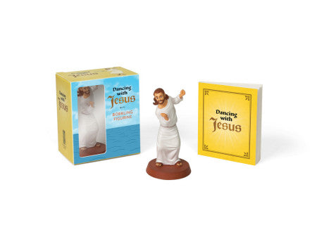 Dancing With Jesus Bobbling Figurine - The Country Christmas Loft