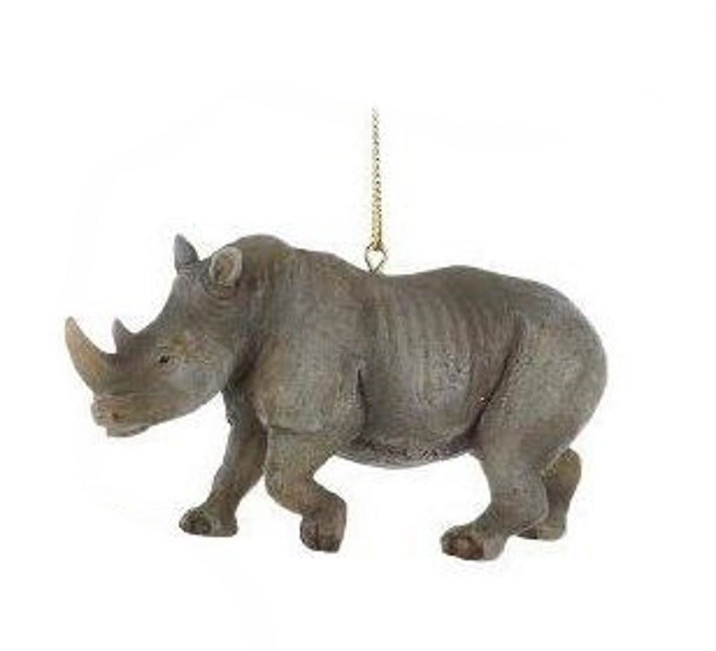Safari Animal Ornament - Rhino 2