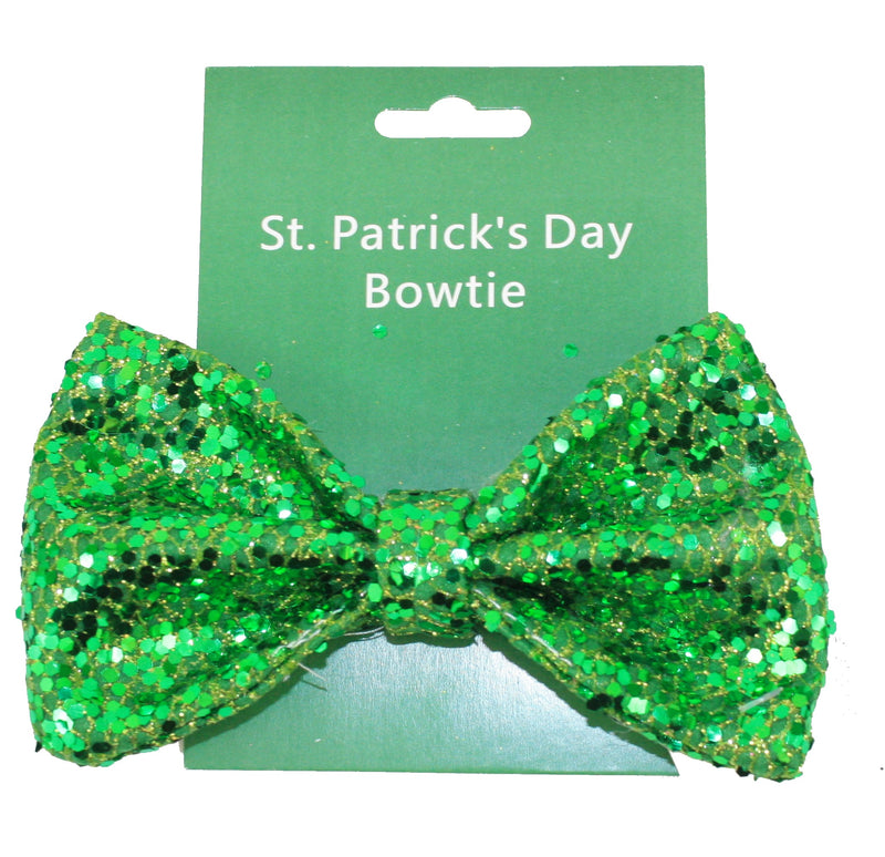 St. Patrick's Day Bowtie - Bright Sequin