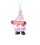 Personalized Gnome Ornament (Letters A-I) - Brittany - The Country Christmas Loft