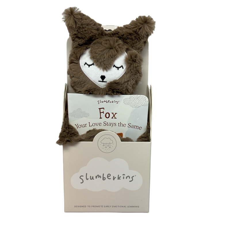Snuggler Lovey And Book Set - Fox