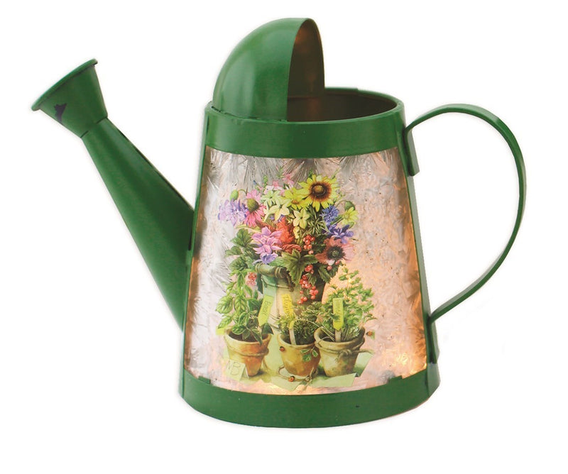 Herb Garden Watering Can Lamp - Pots - The Country Christmas Loft