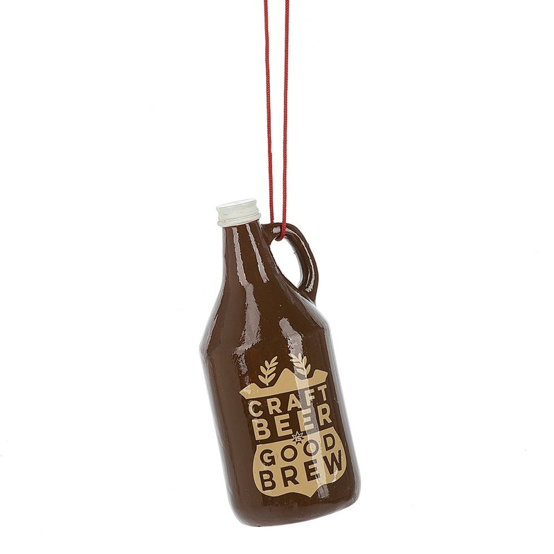 Craft Beer Growler Ornament - The Country Christmas Loft