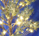 Icy Pine Tree With Warm White LED - Indoor/Outdoor
