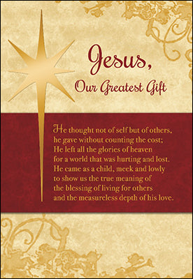 Jesus, our Greatest Gift Boxed Christmas Cards - The Country Christmas Loft