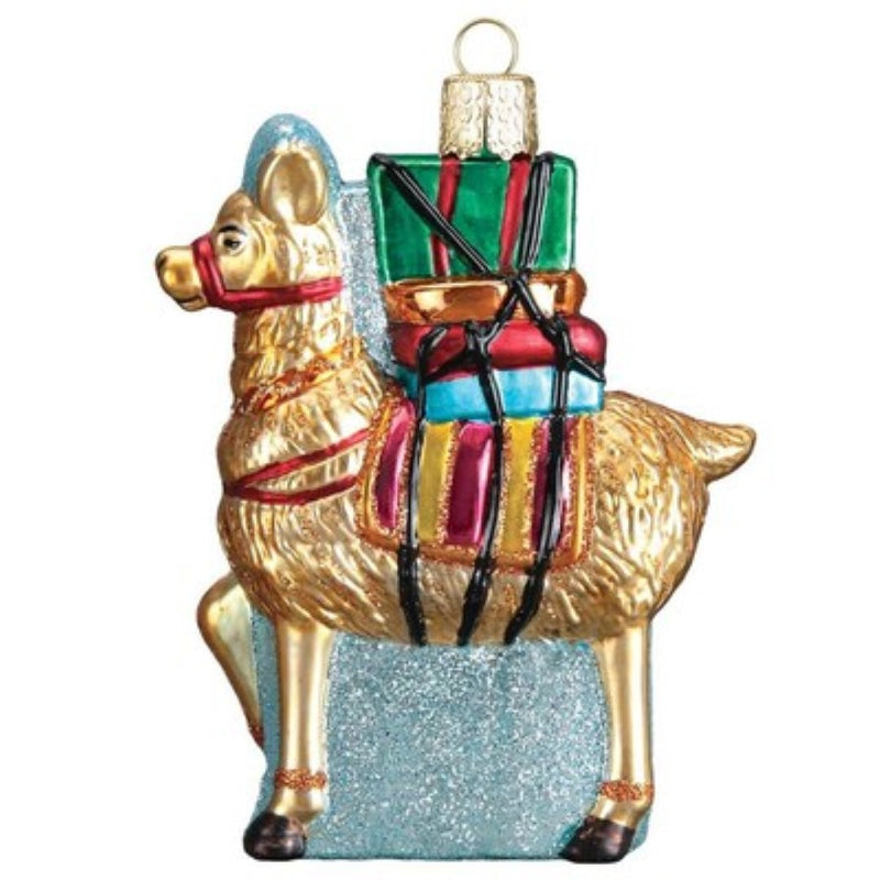 Assorted Color/Finish Ornament -  Sleigh - The Country Christmas Loft