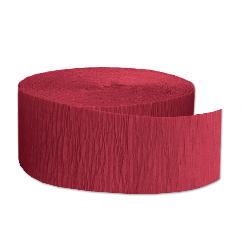 Crepe  Streamers - Red
