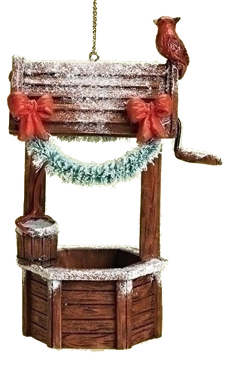 Wishing Well Ornament - 4" - The Country Christmas Loft