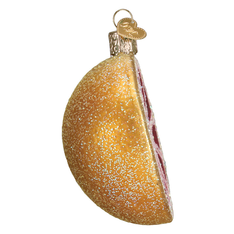 Grapefruit Glass Ornament - The Country Christmas Loft