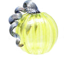 Glass Pumpkin Handblown - Lime Small - The Country Christmas Loft