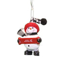 Cozy Snowman Ornament (Letters G - R) - - The Country Christmas Loft
