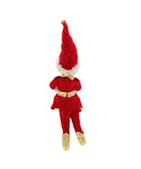 Kringles Red And  Gold Elf Ornament