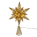 Twinkling Superbright LED Gold Starburst Treetopper