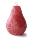 Timber Pear Candle (3" x 4" ) - Cranberry - The Country Christmas Loft