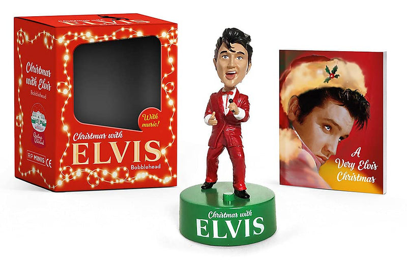 Christmas with Elvis Bobblehead: With music Mini Kit - The Country Christmas Loft