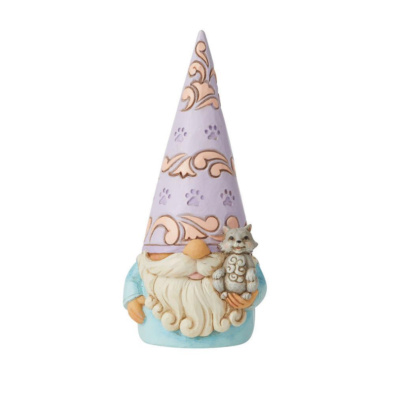 Gnome with Cat Figurine - The Country Christmas Loft