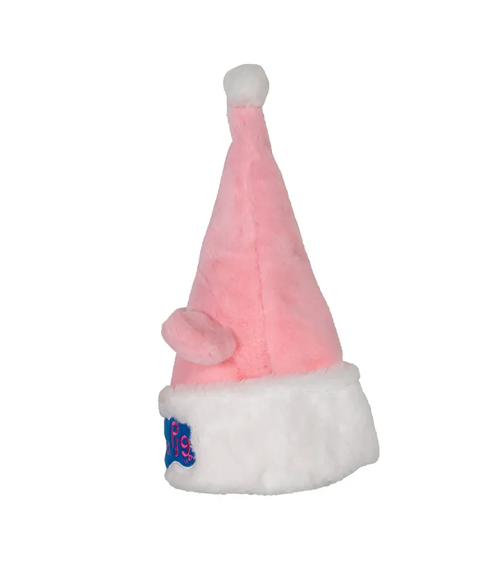 Peppa Pig Furry Child's Santa Hat - The Country Christmas Loft
