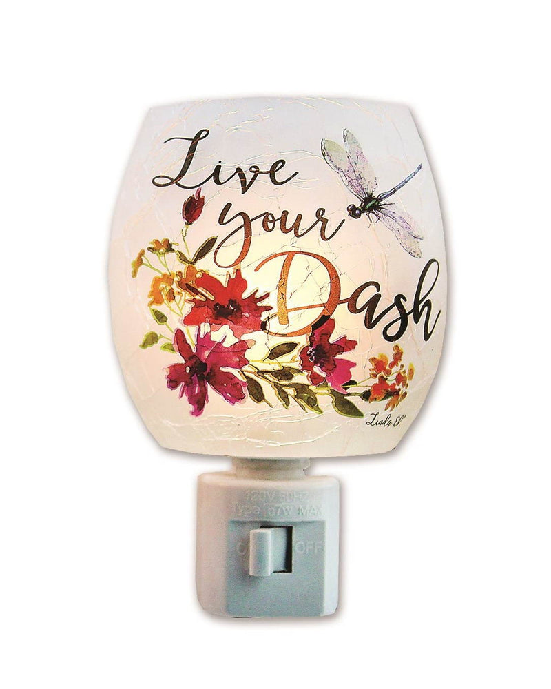 Live Your Dash - Nightlight - Dragonfly - The Country Christmas Loft