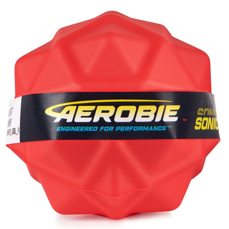 Aerobie Sonic Bounce Ball - Red
