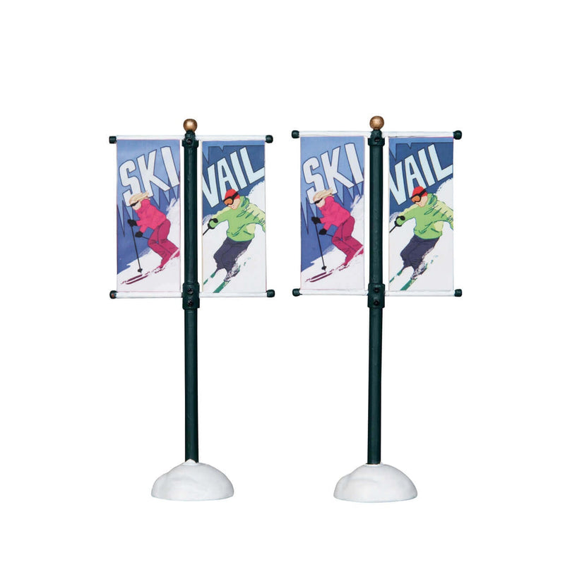Street Pole Banner - 2 Piece Set - The Country Christmas Loft