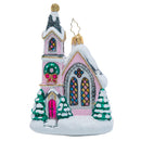Enchanting Chapel - Glass Ornament