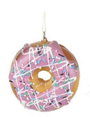 Foam Donut Ornament -  Vanilla with Maple - The Country Christmas Loft