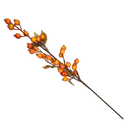 Berries Stem - 31 Inch - Orange - Home & Living >> Artificial Flowers - by Teters