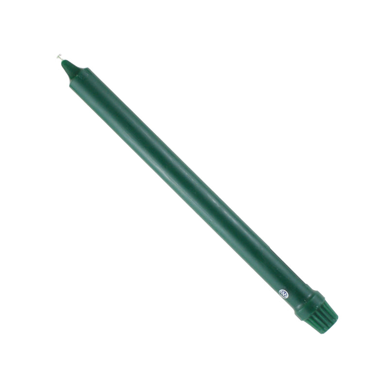 Colonial Candle Single Taper Candle (Evergreen) - 12 Inch - The Country Christmas Loft