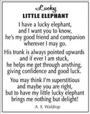 Lucky Little Elephant Charm