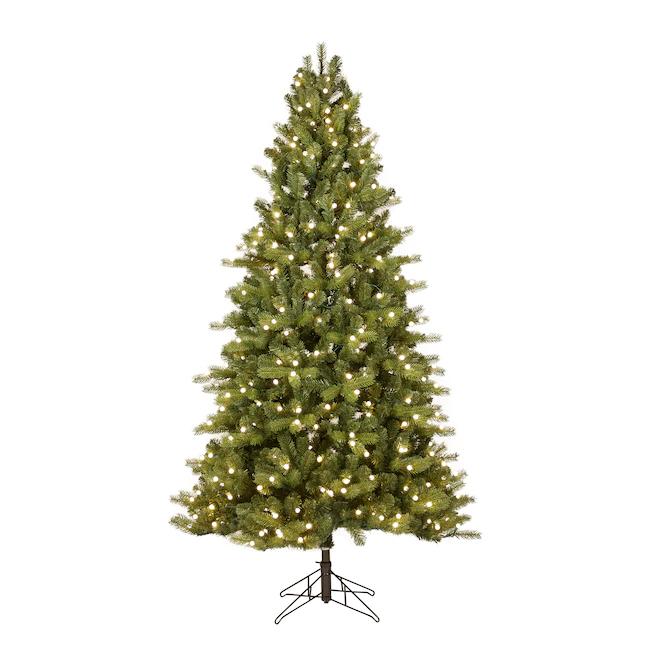 7-ft Colorado Spruce Pre-lit Tree with LED Lights - The Country Christmas Loft