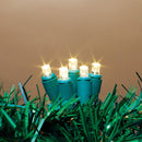60 Indoor/Outdoor LED String LIght - Warm White - Green Wire - The Country Christmas Loft