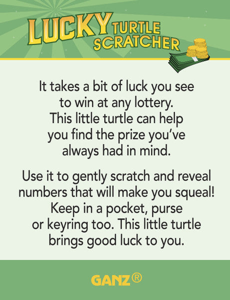 Lucky Turtle Scratchers Charms - The Country Christmas Loft
